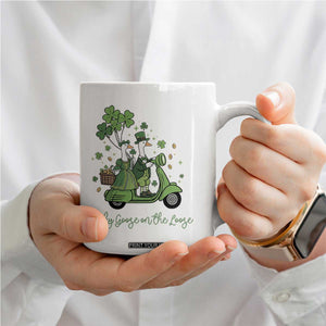 Lucky Goose On The Loose Coffee Mug St Patricks Day Irish Pride TS12 Print Your Wear