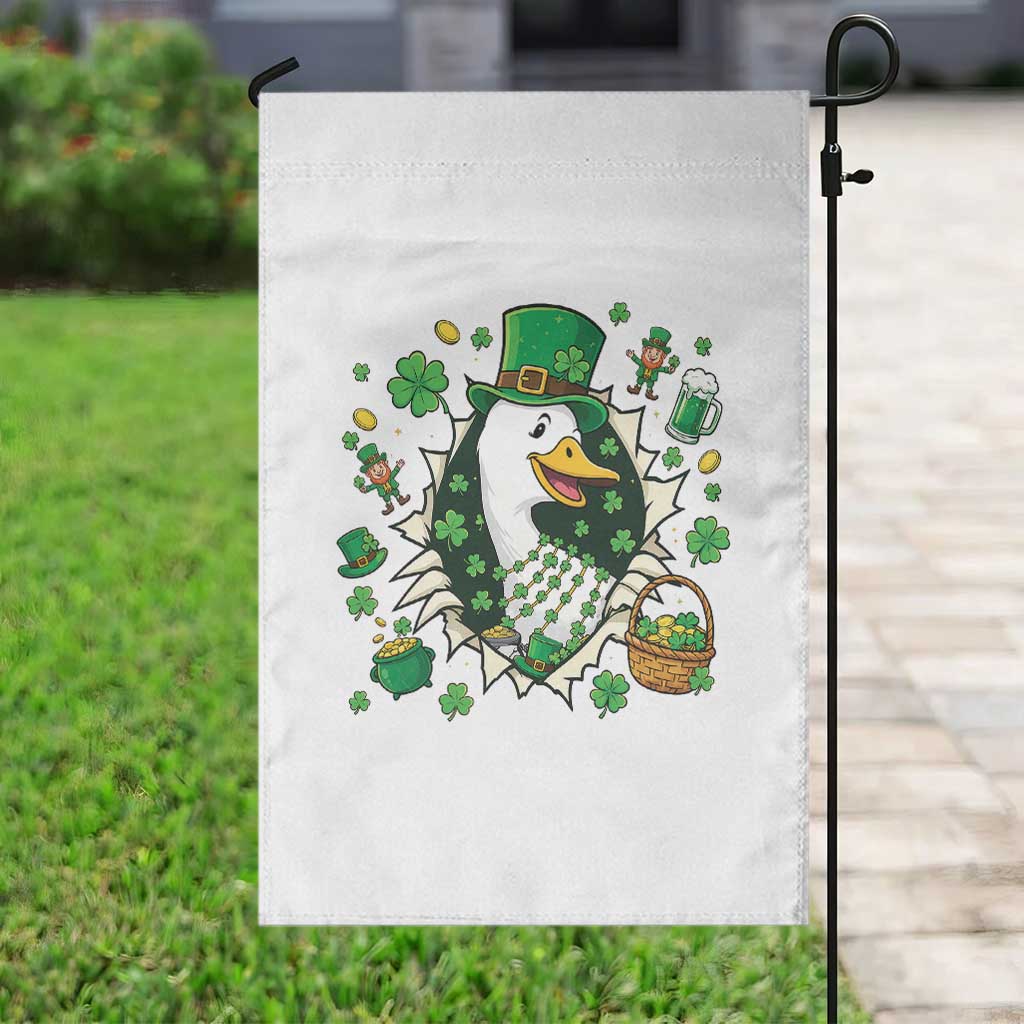 Funny Silly Irish Goose Garden Flag St Patricks Day Celebration TS12 Print Your Wear