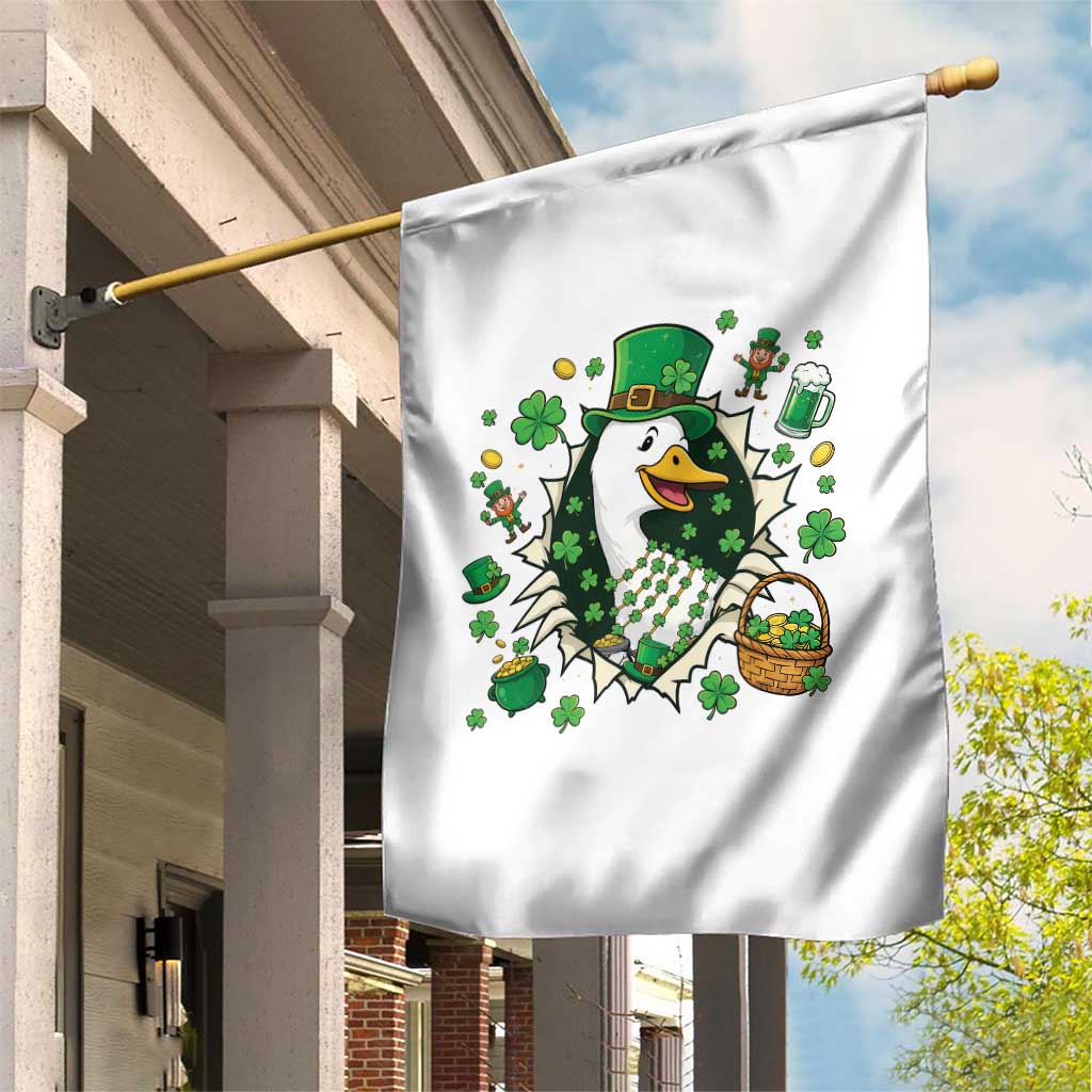 Funny Silly Irish Goose Garden Flag St Patricks Day Celebration TS12 Print Your Wear