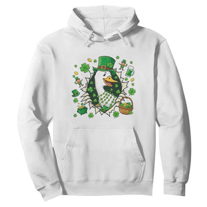 Funny Silly Irish Goose Hoodie St Patricks Day Celebration TS12 White Print Your Wear