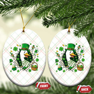 Funny Silly Irish Goose Ceramic Ornament St Patricks Day Celebration TS12 Print Your Wear