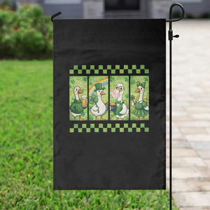Funny Silly Irish Goose Garden Flag St Patricks Day Goose Lover Gift TS12 Print Your Wear