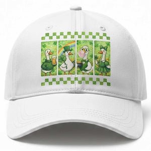 Funny Silly Irish Goose Baseball Cap St Patricks Day Goose Lover Gift TS12 Print Your Wear