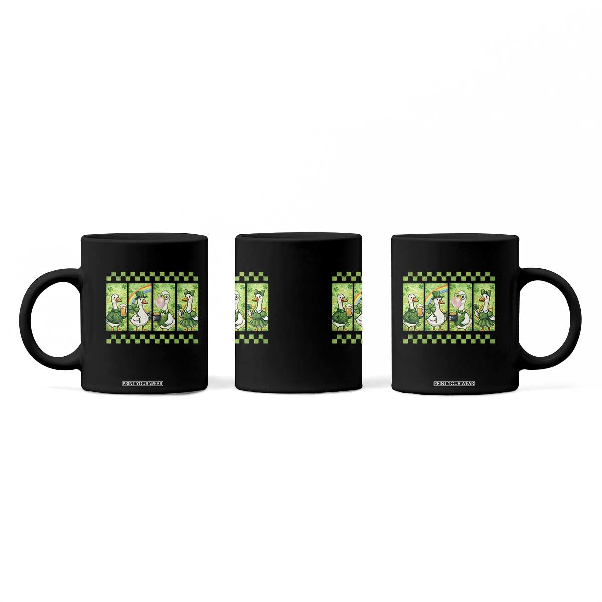 Funny Silly Irish Goose Coffee Mug St Patricks Day Goose Lover Gift TS12 Print Your Wear
