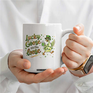 Retro Clover Duck Coffee Mug Lucky Goose On The Loose TS12 Print Your Wear