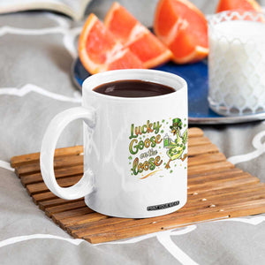 Retro Clover Duck Coffee Mug Lucky Goose On The Loose TS12 Print Your Wear