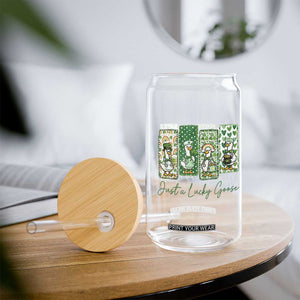 Just A Lucky Goose Nurse Glass Can St Patricks Day Gift TS12 Print Your Wear