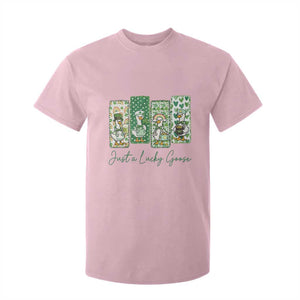 Just A Lucky Goose Nurse T Shirt For Kid St Patricks Day Gift TS12 Light Pink Print Your Wear