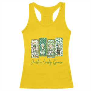 Just A Lucky Goose Nurse Racerback Tank Top St Patricks Day Gift TS12 Daisy Print Your Wear