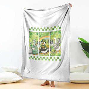 Funny Goose Radiologic Technologist Throw Blanket St Patricks Day Gift TS12 Print Your Wear