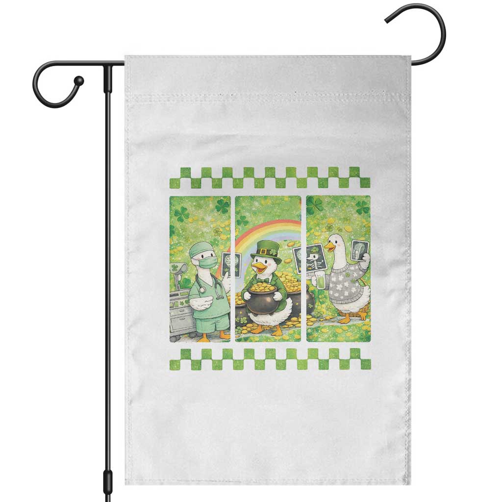 Funny Goose Radiologic Technologist Garden Flag St Patricks Day Gift TS12 White Print Your Wear