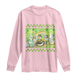 Funny Goose Radiologic Technologist Long Sleeve Shirt St Patricks Day Gift TS12 Light Pink Print Your Wear