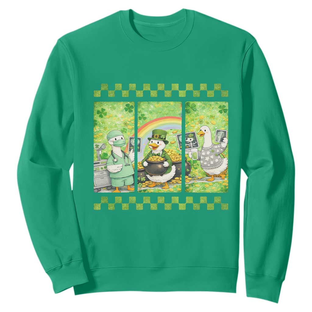 Funny Goose Radiologic Technologist Sweatshirt St Patricks Day Gift TS12 Irish Green Print Your Wear