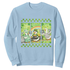 Funny Goose Radiologic Technologist Sweatshirt St Patricks Day Gift TS12 Light Blue Print Your Wear