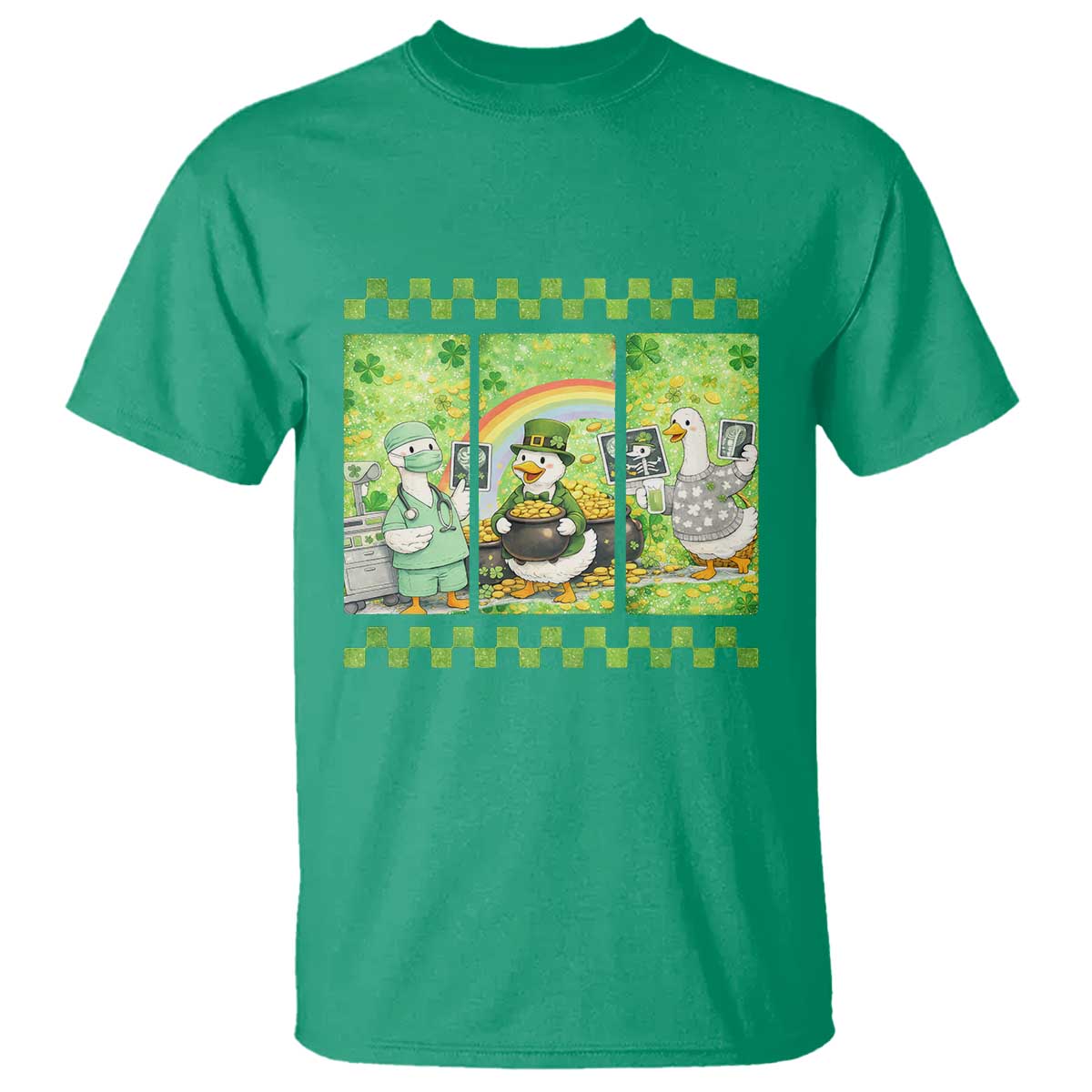 Funny Goose Radiologic Technologist T Shirt St Patricks Day Gift TS12 Irish Green Print Your Wear