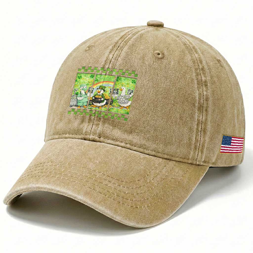 Funny Goose Radiologic Technologist Washed Cotton Baseball Cap St Patricks Day Gift TS12 Print Your Wear