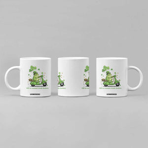 Funny Irish Frog Off To Commit Foolery Coffee Mug St Patricks Day Gift TS12 Print Your Wear