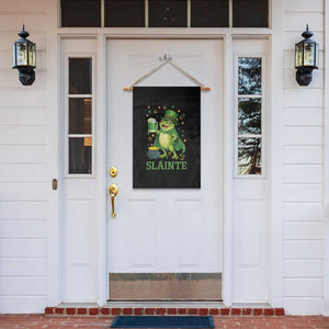 Funny Slainte Irish Frog Beer St Patricks Day Garden Flag TS12 Print Your Wear