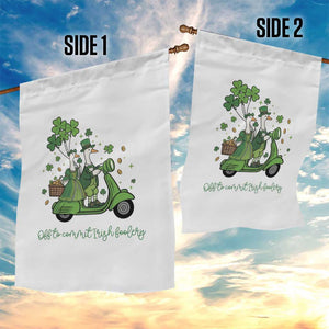 Funny Silly Irish Goose Garden Flag Off To Commit Irish Foolery TS12 Print Your Wear