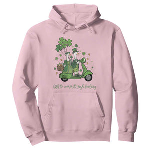 Funny Silly Irish Goose Hoodie Off To Commit Irish Foolery TS12 Light Pink Print Your Wear