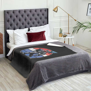 Funny Patriotic Mothman Throw Blanket West Virginia Cryptid Lover Gift TS12 Print Your Wear