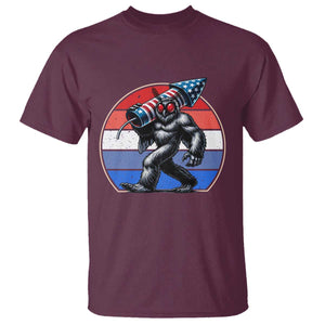 Funny Patriotic Mothman T Shirt West Virginia Cryptid Lover Gift TS12 Maroon Print Your Wear