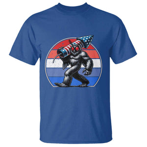 Funny Patriotic Mothman T Shirt West Virginia Cryptid Lover Gift TS12 Royal Blue Print Your Wear