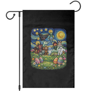 Funny Cryptid Starry Night Easter Garden Flag Monster Lover Gift TS12 Black Print Your Wear