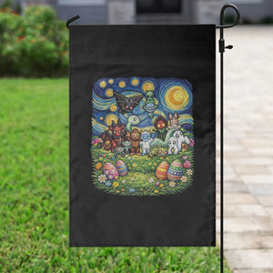 Funny Cryptid Starry Night Easter Garden Flag Monster Lover Gift TS12 Print Your Wear