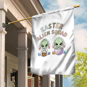Funny Easter Alien Squad Bunny Ears Gift Garden Flag TS12 Print Your Wear