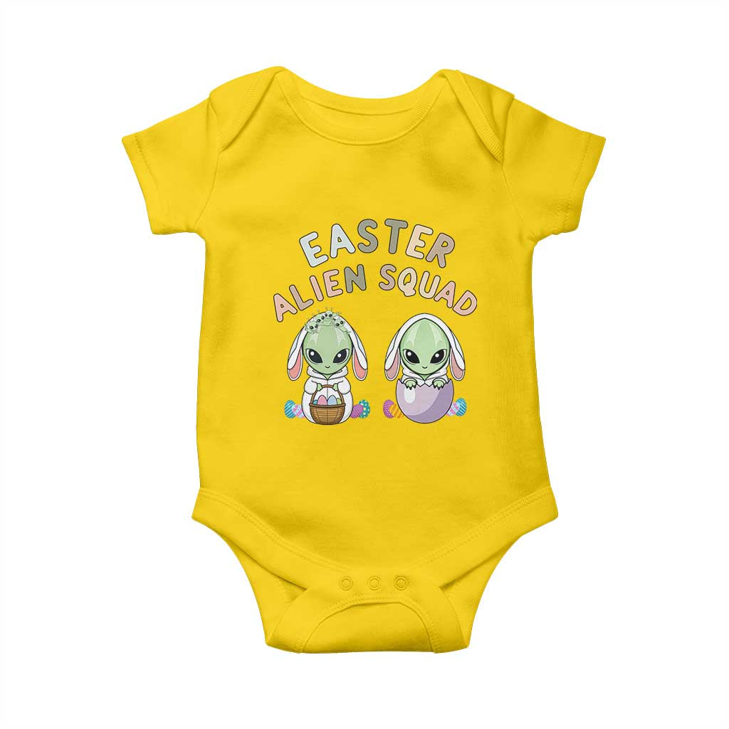 Funny Easter Alien Squad Bunny Ears Gift Baby Onesie TS12 Daisy Print Your Wear