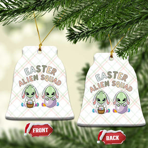 Funny Easter Alien Squad Bunny Ears Gift Ceramic Ornament TS12 Print Your Wear
