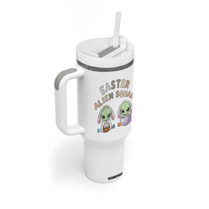 Funny Easter Alien Squad Bunny Ears Gift Tumbler With Handle TS12 Print Your Wear