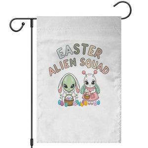 Easter Alien Squad Garden Flag Funny UFO Lover Gift TS12 White Print Your Wear