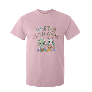 Easter Alien Squad T Shirt For Kid Funny UFO Lover Gift TS12 Light Pink Print Your Wear