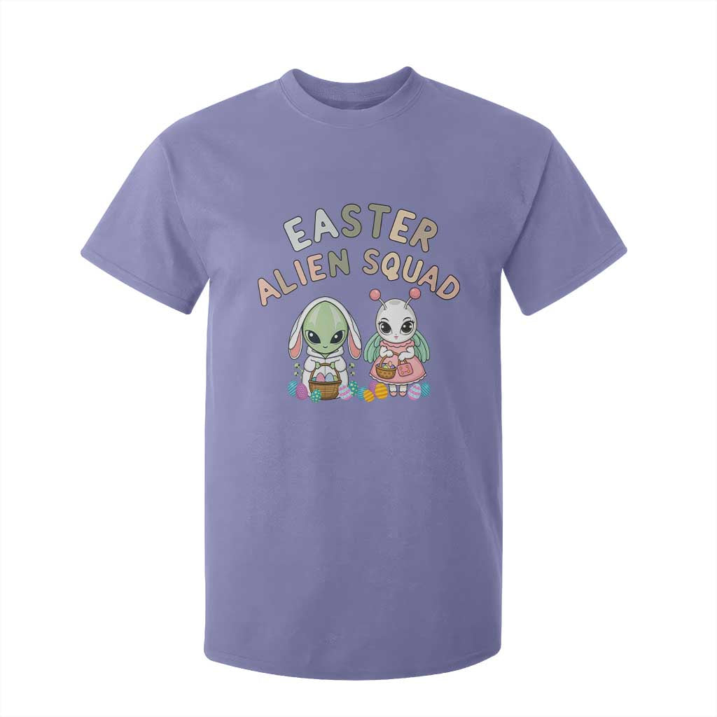Easter Alien Squad T Shirt For Kid Funny UFO Lover Gift TS12 Violet Print Your Wear