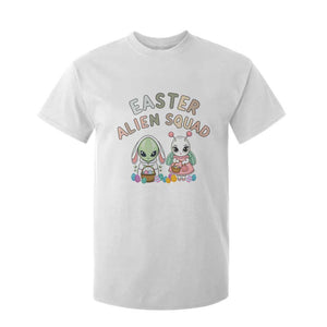 Easter Alien Squad T Shirt For Kid Funny UFO Lover Gift TS12 White Print Your Wear