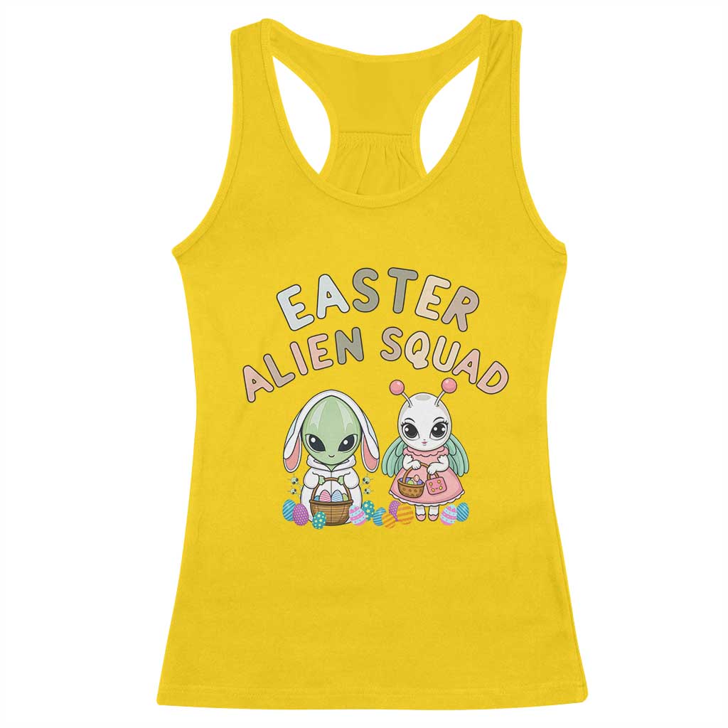 Easter Alien Squad Racerback Tank Top Funny UFO Lover Gift TS12 Daisy Print Your Wear