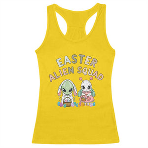 Easter Alien Squad Racerback Tank Top Funny UFO Lover Gift TS12 Daisy Print Your Wear
