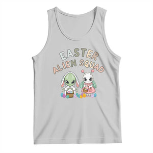 Easter Alien Squad Tank Top Funny UFO Lover Gift TS12 Ash Print Your Wear