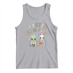 Easter Alien Squad Tank Top Funny UFO Lover Gift TS12 Athletic Heather Print Your Wear
