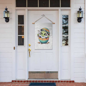 Funny Alien Bunny Ears Easter Garden Flag Extraterrestrial Gift TS12 Print Your Wear