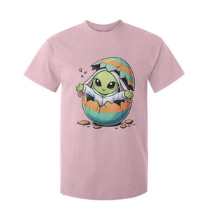 Funny Alien Bunny Ears Easter T Shirt For Kid Extraterrestrial Gift TS12 Light Pink Print Your Wear