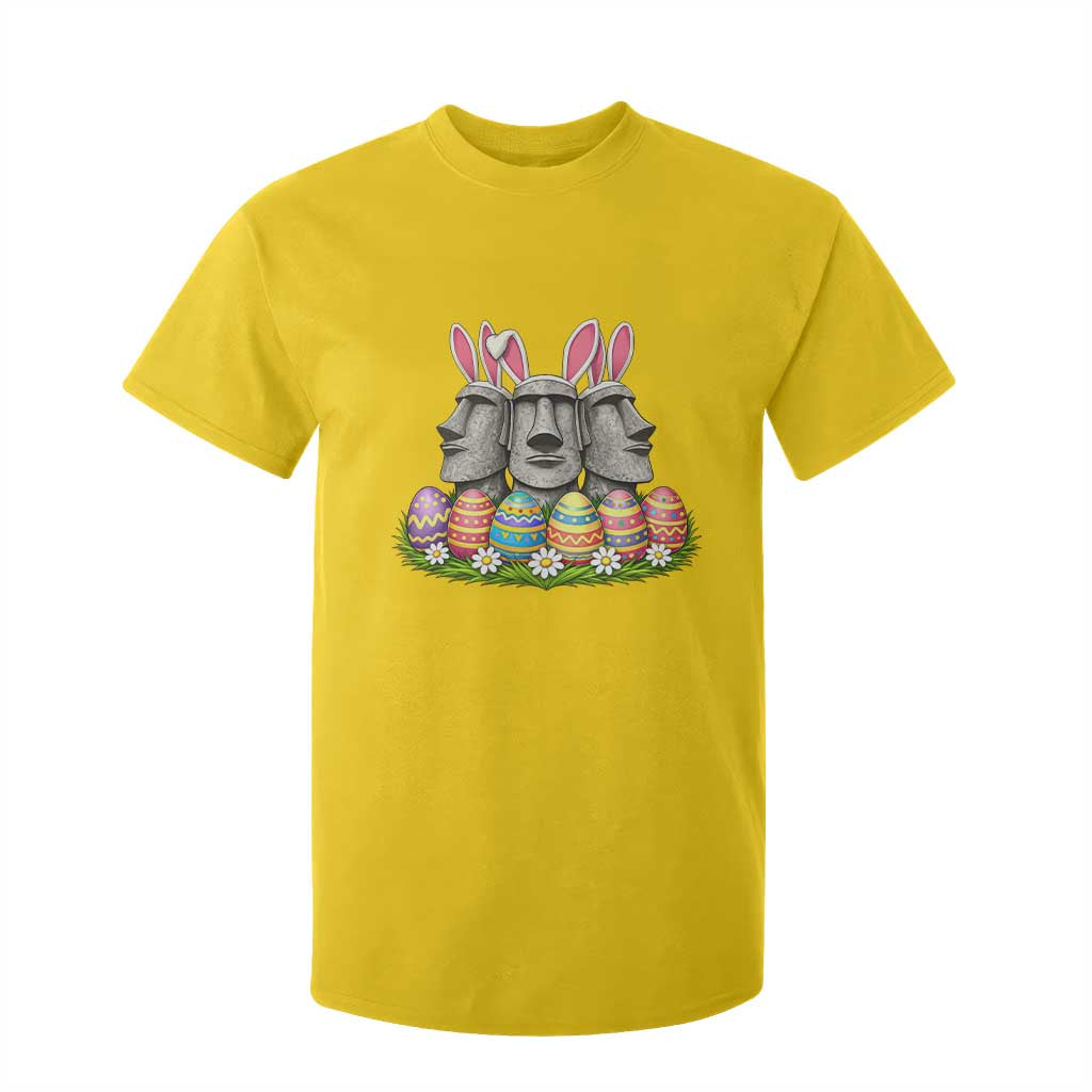Easter Island Moai Bunny Ears T Shirt For Kid Funny Archaeology Gift TS12 Daisy Print Your Wear