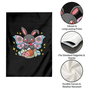 Funny Easter Bunny Mothman Loves Glazed Ham Garden Flag TS12 Print Your Wear