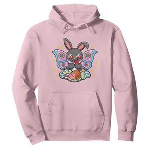 Funny Easter Bunny Mothman Loves Glazed Ham Hoodie TS12 Light Pink Print Your Wear