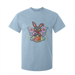 Funny Easter Bunny Mothman Loves Glazed Ham T Shirt For Kid TS12 Light Blue Print Your Wear
