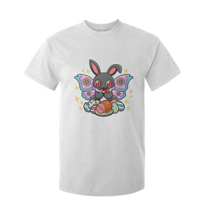 Funny Easter Bunny Mothman Loves Glazed Ham T Shirt For Kid TS12 White Print Your Wear