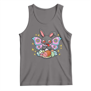 Funny Easter Bunny Mothman Loves Glazed Ham Tank Top TS12 Deep Heather Print Your Wear
