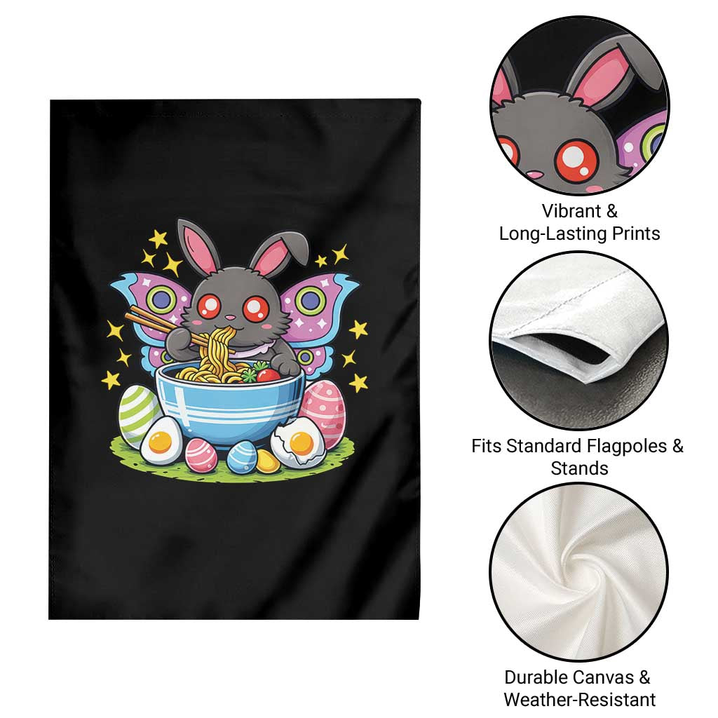Funny Easter Mothman Eating Ramen Garden Flag Cryptid Lover Gift TS12 Print Your Wear